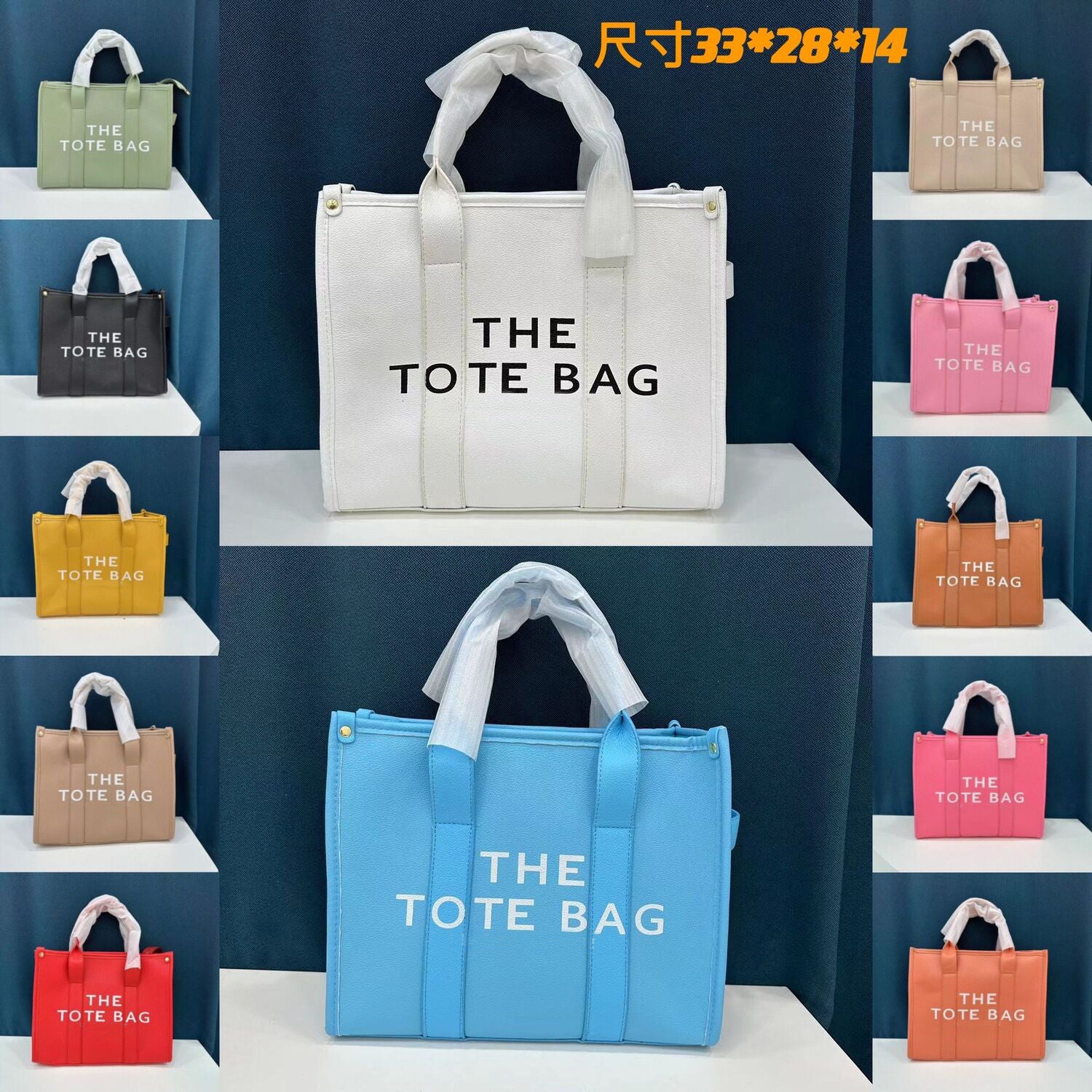 The Tote Bag for Woman Handbag New Fashion Versatile Large Capacity Fashionable Crossbody Bags Portable Luxury Letter Bag
