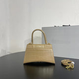 Luxury Designer Handbag Women's Top Quality PU Leather Shoulder Bag Crocodile Pattern Crossbody Bag