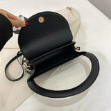 Fashion Handbags for Women High Quality Shoulder Bag Luxury Design Clutch Bag Lady Purses Crossbody Bag Big Round Handle Bag