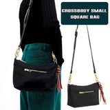 Women's Nylon Shoulder Bag Casual Elagant Small Square Crossbody Bag Nylon Handbags Female Messenger Fashion Shoulder Bag
