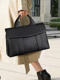 36cm navy blue tote bag-737 960 302