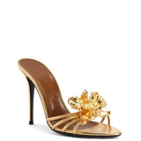 gold slippers size 38-7561 707738