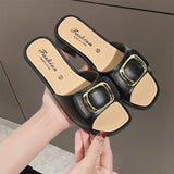 brown slippers size 37-535354442