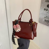 18cm burgundy bag DDDD-535354442