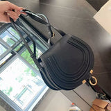 Classic Saddle Bag Women Retro Crossbody Bag Shoulder Bags