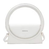 Fashion Handbags for Women High Quality Shoulder Bag Luxury Design Clutch Bag Lady Purses Crossbody Bag Big Round Handle Bag