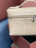 High Quality Multiple Color Women Fashion Genuine Leather Handbag Ladies Zipper Cosmetic Bag 2023 New Simple Simple Shoulder Bag