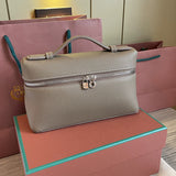High Quality Multiple Color Women Fashion Genuine Leather Handbag Ladies Zipper Cosmetic Bag 2023 New Simple Simple Shoulder Bag