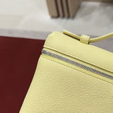High Quality Multiple Color Women Fashion Genuine Leather Handbag Ladies Zipper Cosmetic Bag 2023 New Simple Simple Shoulder Bag