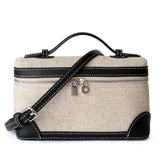 High Quality Multiple Color Women Fashion Genuine Leather Handbag Ladies Zipper Cosmetic Bag 2023 New Simple Simple Shoulder Bag
