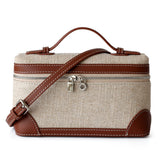 High Quality Multiple Color Women Fashion Genuine Leather Handbag Ladies Zipper Cosmetic Bag 2023 New Simple Simple Shoulder Bag